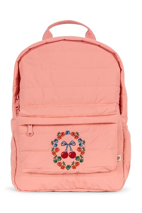 Παιδικό σακίδιο Konges Sløjd JUNO QUILTED BACKPACK χρώμα: ροζ, KS102761