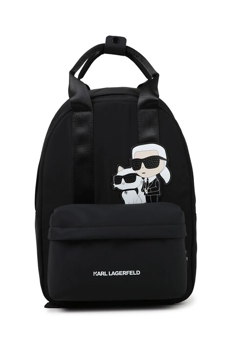 Παιδικό σακίδιο Karl Lagerfeld χρώμα: μαύρο, Z30559