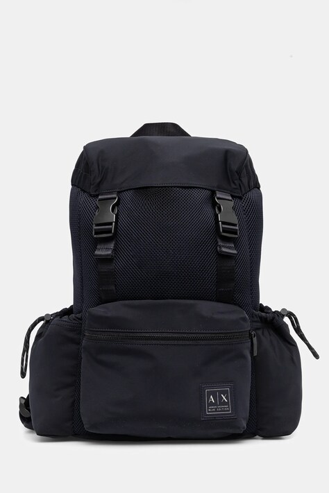 Σακίδιο πλάτης Armani Exchange χρώμα: ναυτικό μπλε, XM000788 AF12908
