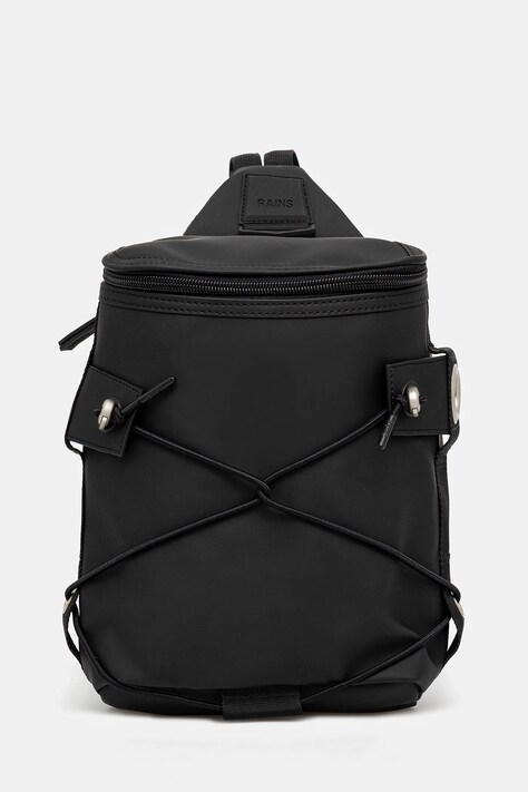 Σακίδιο Rains Trail Cord Sling Bag W3 χρώμα: μαύρο, 14690.01