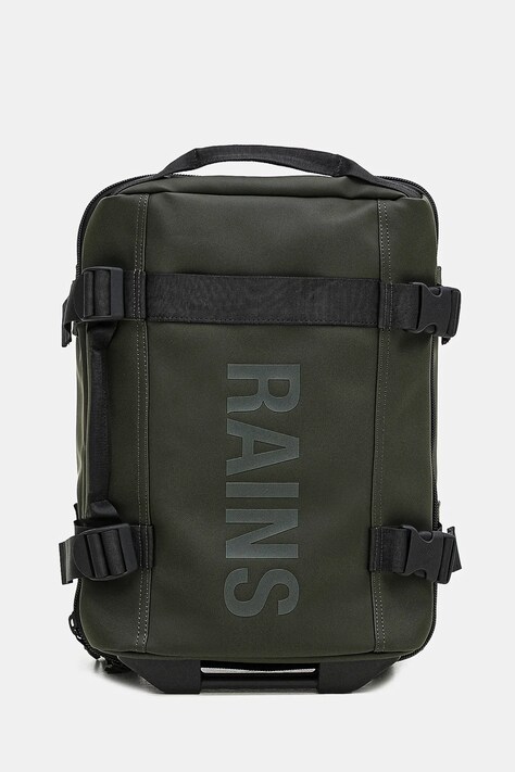 Βαλίτσα Rains Texel Cabin Bag Mini W3 χρώμα: πράσινο, 14790.03