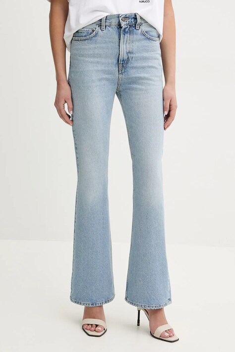 Τζιν παντελόνι Fiorucci Faded Heart Pocket Flared Jeans U02SPDJE075DN01DN01