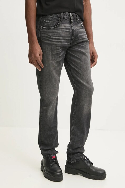Τζιν παντελόνι Guess Jeans χρώμα: γκρι, M5RA1C D5LW1