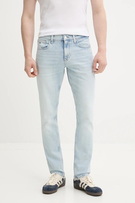 Τζιν παντελόνι Tommy Jeans χρώμα: μπλε, DM0DM20983