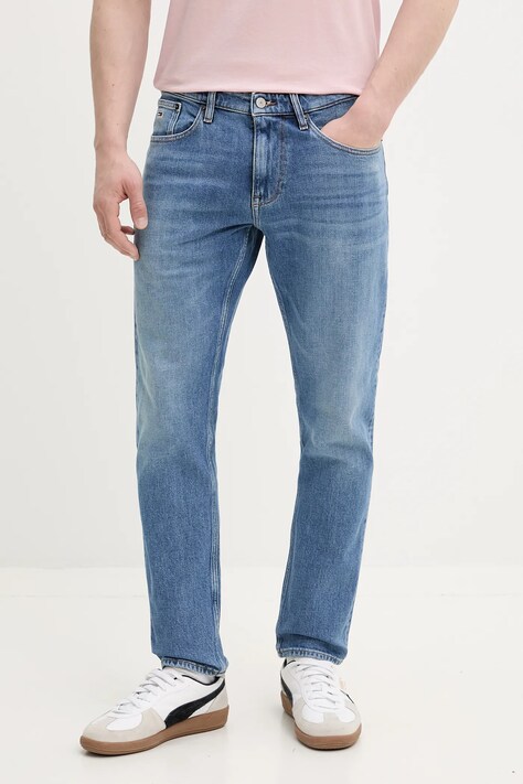 Τζιν παντελόνι Tommy Jeans χρώμα: μπλε, DM0DM20987