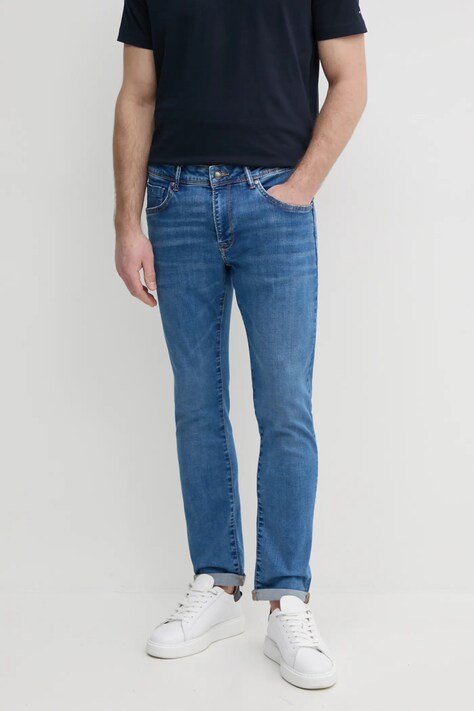 Τζιν παντελόνι Hackett London χρώμα: μπλε, HM212709R