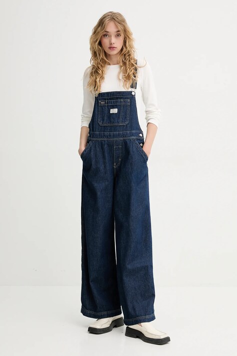 Τζιν σαλοπέτα Levi's XL OVERALL γυναικεία, 001V0