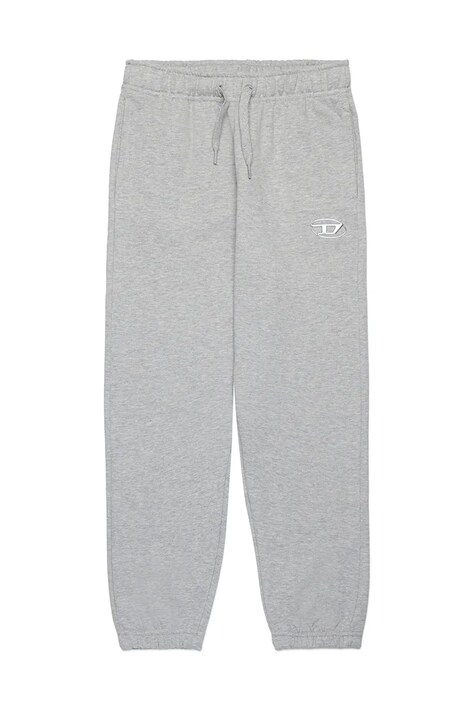 Παιδικό βαμβακερό παντελόνι Diesel PMACISD TROUSERS χρώμα: γκρι, J02317