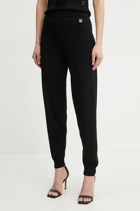 Παντελόνι φόρμας Armani Exchange χρώμα: μαύρο, XW000120 AF10352