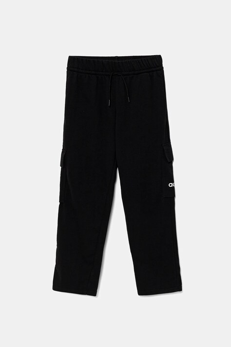 Παιδικό φούτερ adidas χρώμα: μαύρο, JC9738