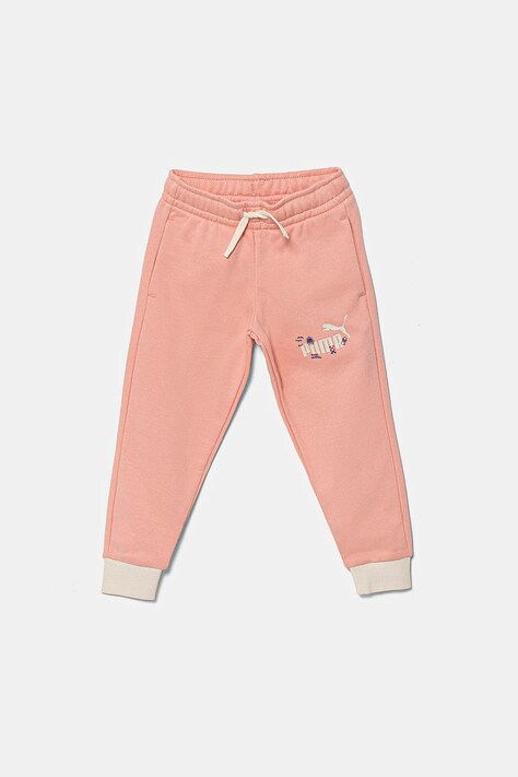 Παντελόνι φόρμας Puma SANDY ADVENTURES Sweatpants TR χρώμα: πορτοκαλί, 685159