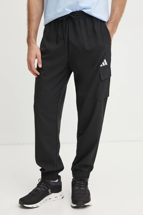 Παντελόνι adidas Essential χρώμα: μαύρο, JF3538