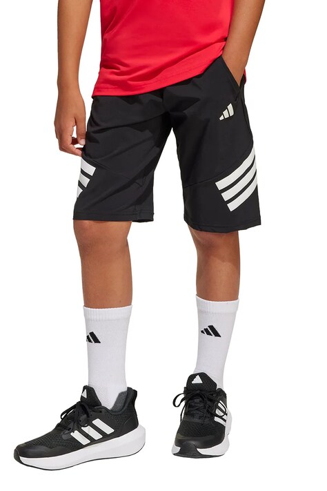 Παιδικό σορτς adidas χρώμα: μαύρο, JJ1166