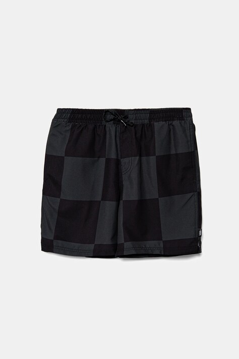Παιδικό σορτς κολύμβησης Vans Primary Checkerboard χρώμα: μαύρο, VN000MJYKOU1