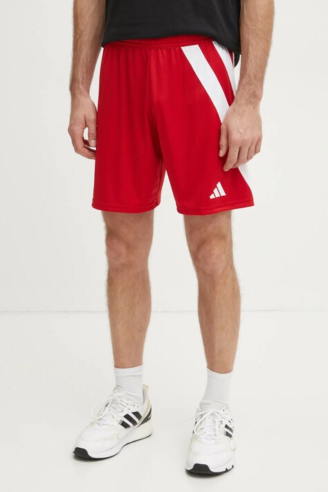 Σορτς προπόνησης adidas Performance Fortore 23 χρώμα: κόκκινο, HY0572