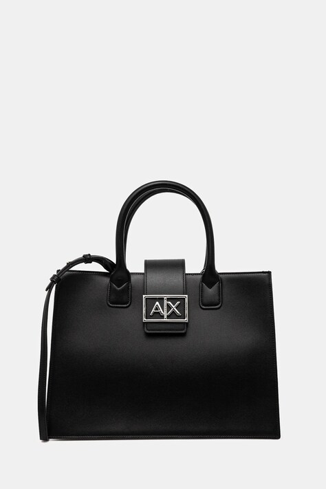 Τσάντα Armani Exchange χρώμα: μαύρο, XW000305 AF12039