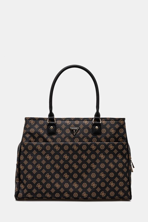 Τσάντα Guess WILDER χρώμα: καφέ, TWY745 29190
