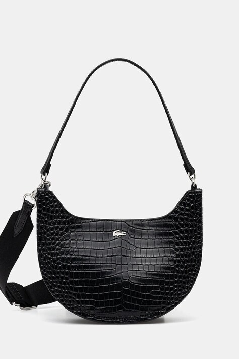 Τσάντα Lacoste χρώμα: μαύρο, NF4980KL