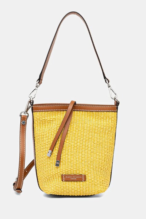 Τσάντα Gianni Chiarini VANESSA χρώμα: κίτρινο, BS.11385.CST.DNM