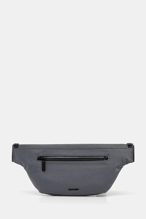 Τσάντα φάκελος Calvin Klein χρώμα: γκρι, K50K512898