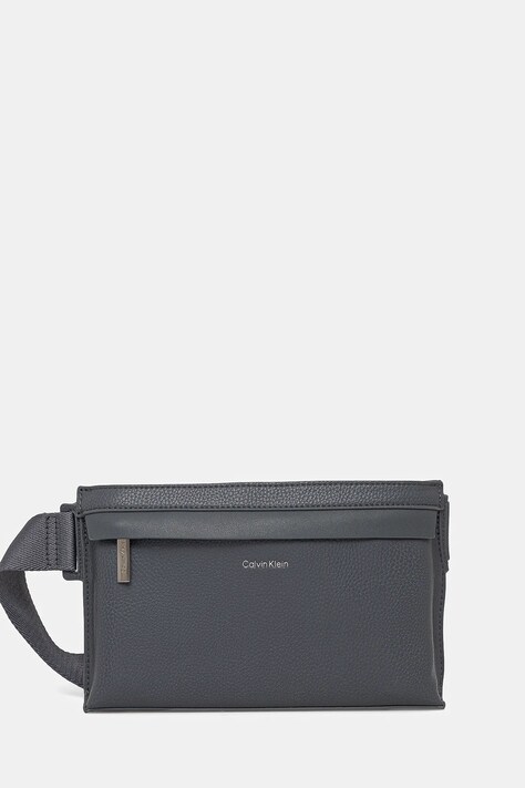 Τσάντα φάκελος Calvin Klein χρώμα: γκρι, K50K512901