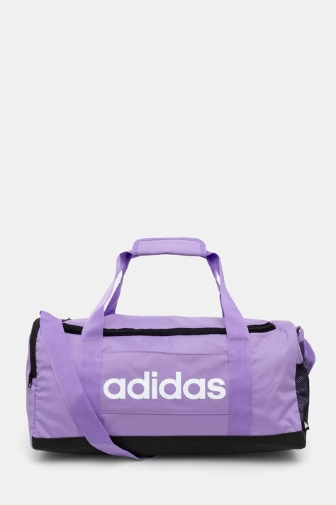Τσάντα adidas Linear Duffel χρώμα: μοβ, IN6115