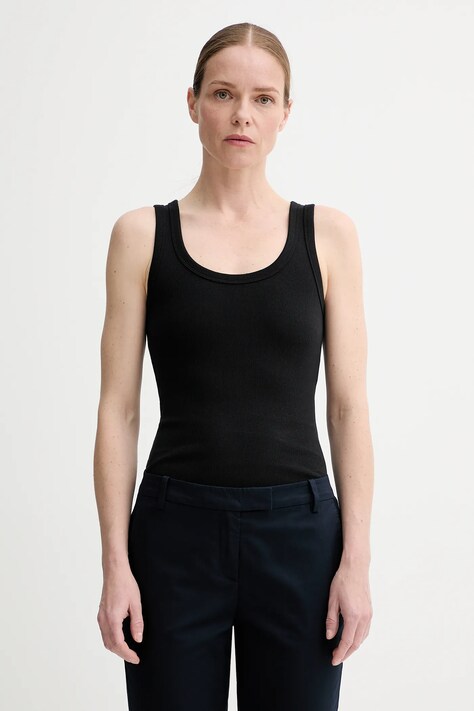 Top Marc O'Polo χρώμα: μαύρο, 504231150107