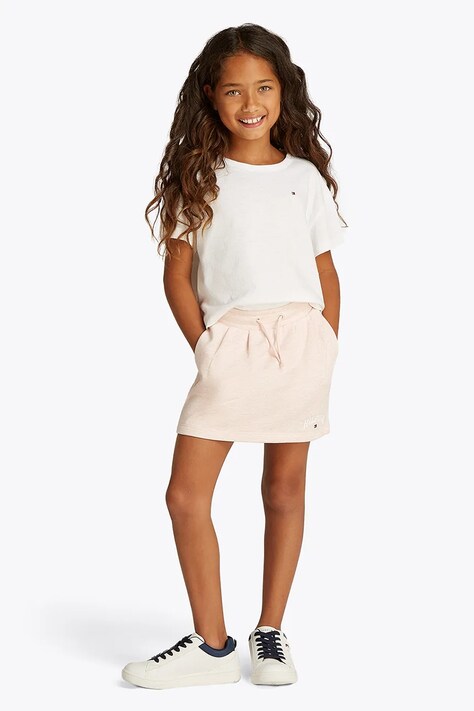 Μπλουζάκι Tommy Hilfiger χρώμα: άσπρο, KG0KG08555