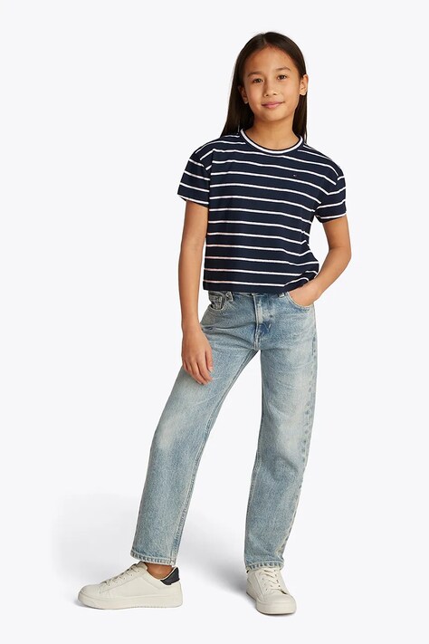 Μπλουζάκι Tommy Hilfiger χρώμα: μπλε, KG0KG08555