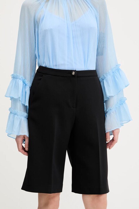 Σορτς Blugirl Blumarine χρώμα: μαύρο, RA5156.T2968