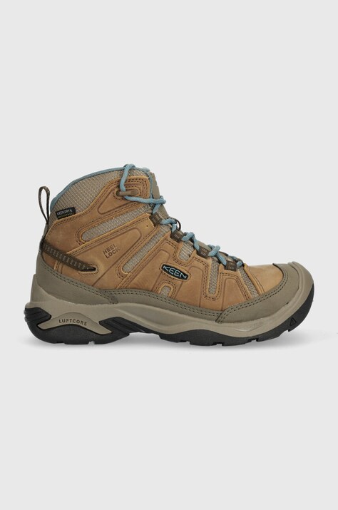 Παπούτσια Keen Jasper II WP χρώμα: καφέ