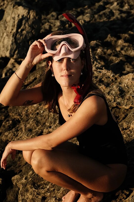 Κιτ καταδύσεων για παιδιά Petites Pommes BETTY SNORKELING SET BETTY.SNORKELING.SET ροζ