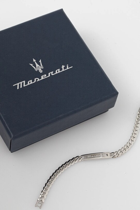 Αξεσουάρ Βραχιόλι Maserati ICONIC JM222AVD06 ασημί
