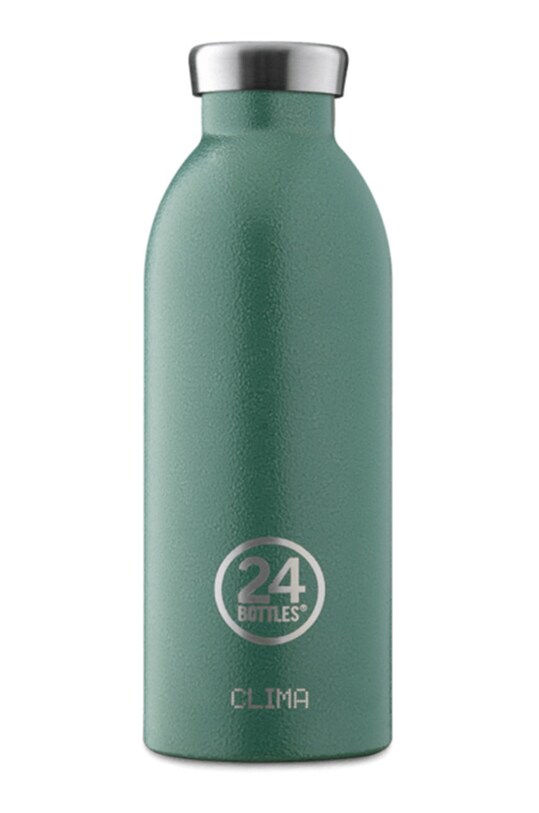 24bottles - Θερμός Rustic Moss Green 500 ml εξωτερική πράσινο Clima.500.Mossgreen