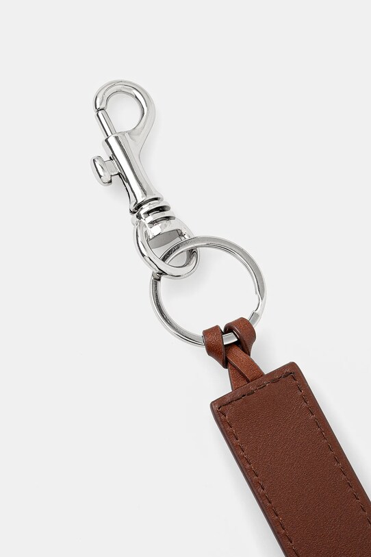 Μπρελόκ A.P.C. Porte-clefs PXAWV.H63108 καφέ SS25