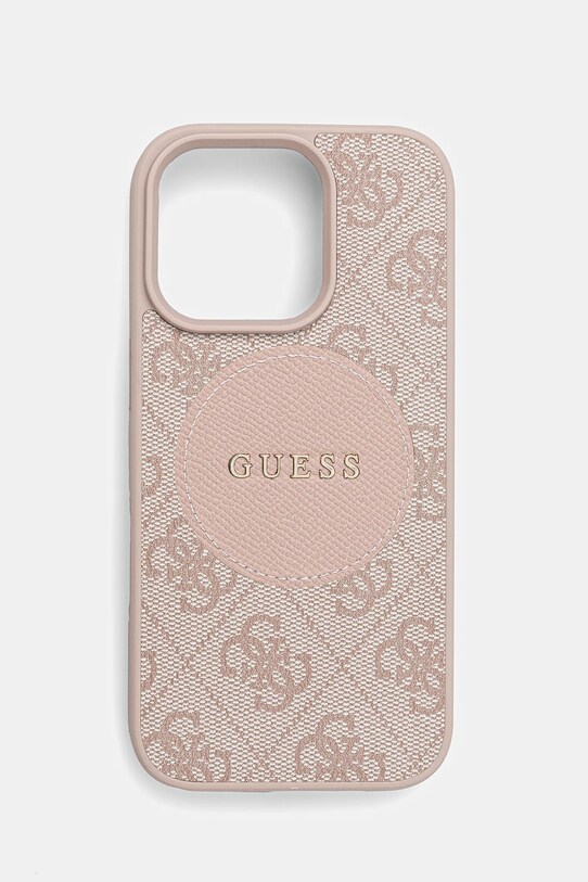 Θήκη κινητού Guess iPhone 16 Pro για τηλέφωνο ροζ GUHMP16LP4PGRSGP