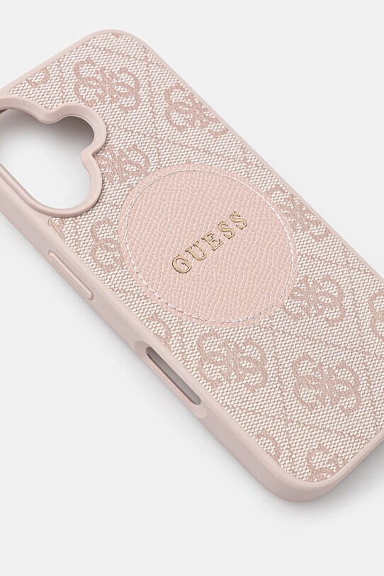 Θήκη κινητού Guess iPhone 16 GUHMP16SP4PGRSGP ροζ AA00