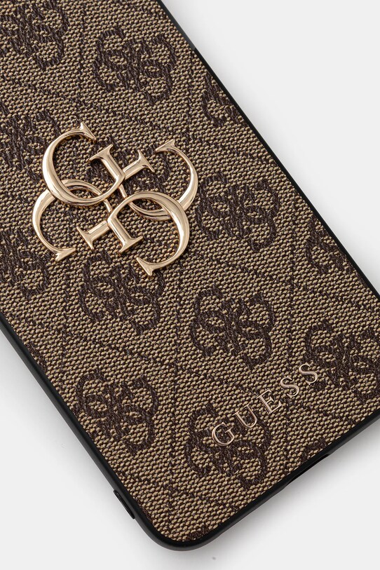 Θήκη κινητού Guess Samsung Galaxy A56 GUHCSA564GMGBR καφέ AA00
