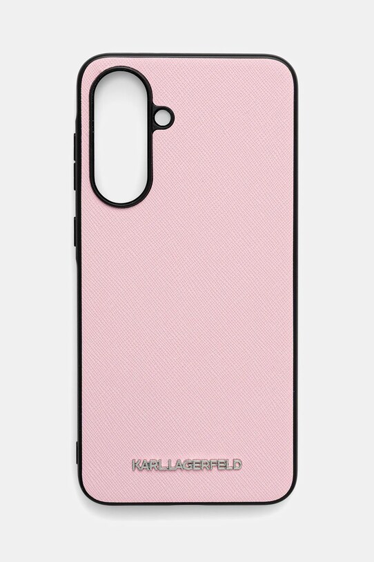 Θήκη κινητού Karl Lagerfeld Samsung Galaxy A56 για τηλέφωνο ροζ KLHCSA56PSAFWMCP