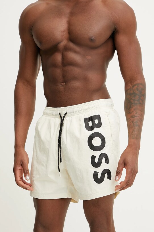 Μαγιό BOSS μπεζ 50514502