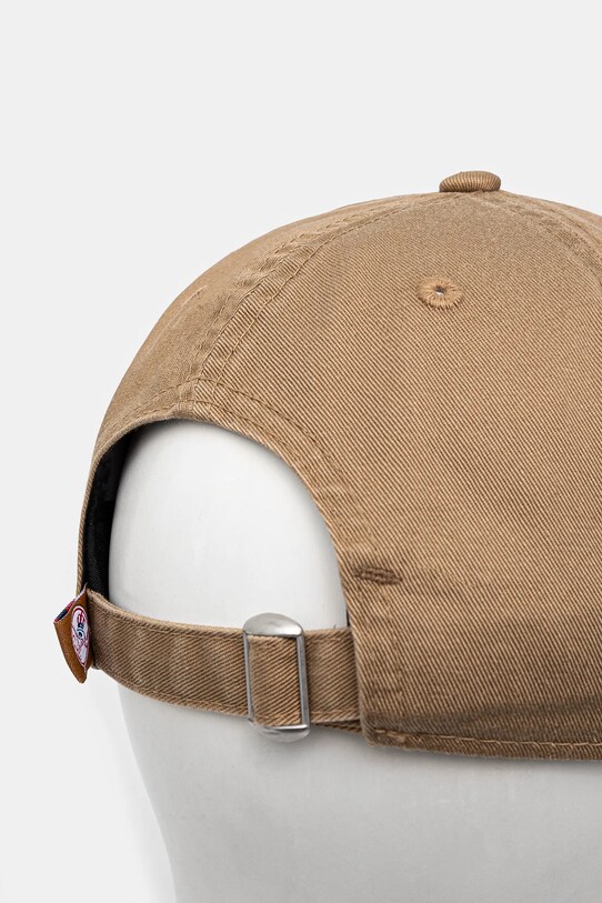Αξεσουάρ Βαμβακερό καπέλο του μπέιζμπολ New Era 60235283 καφέ