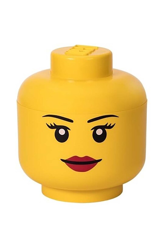 Δοχείο με καπάκι Lego κίτρινο 40320805