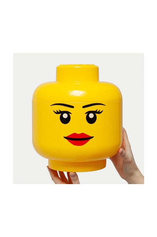 Δοχείο με καπάκι Lego κίτρινο 40320805