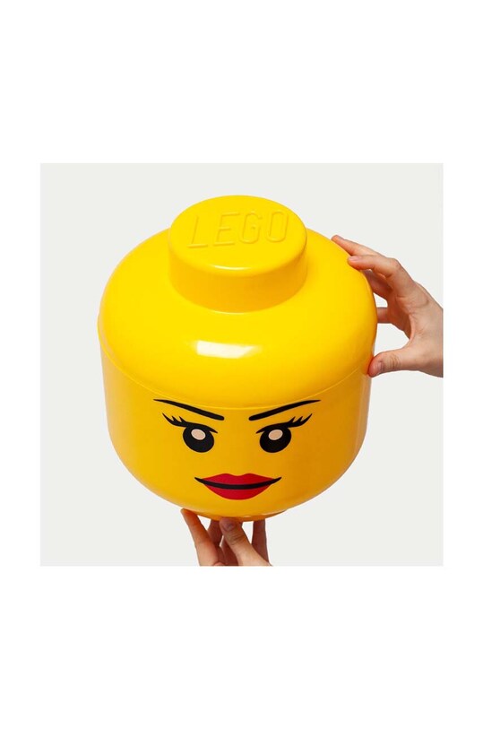 Δοχείο με καπάκι Lego 40320805 κίτρινο