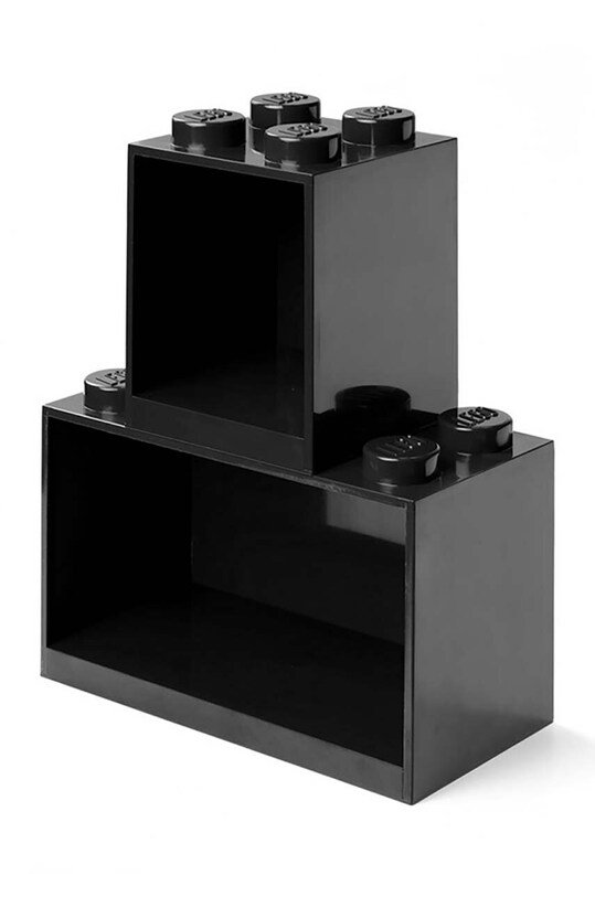 Σετ ράφια τοίχου Lego 2-pack 41171733 μαύρο AA00