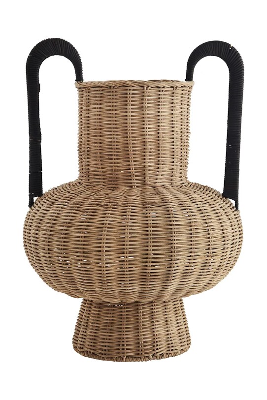 Rattanvase μπεζ MKR2415