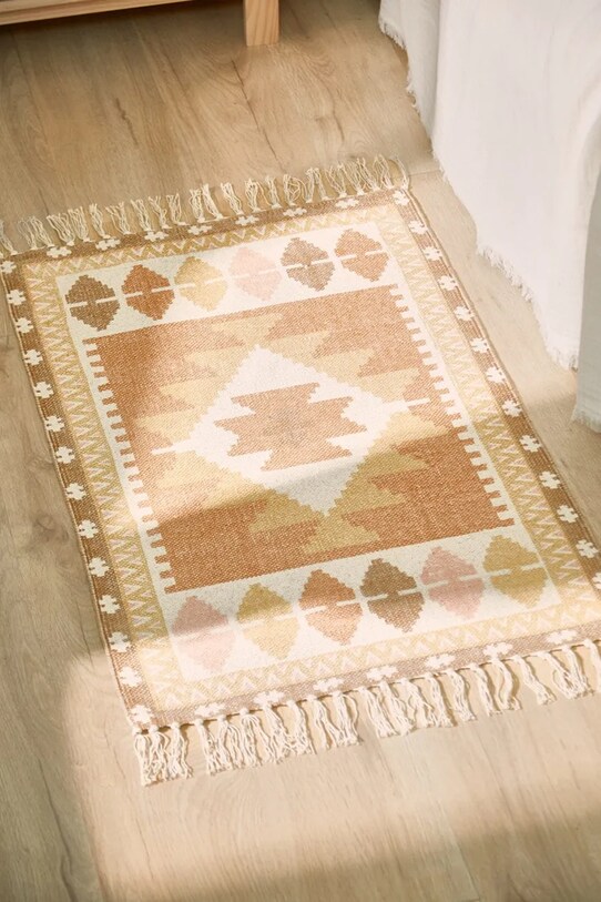 Σαλόνι και υπνοδωμάτιο Χαλί Berta 90 x 150 cm BERTA.150.MOS πορτοκαλί