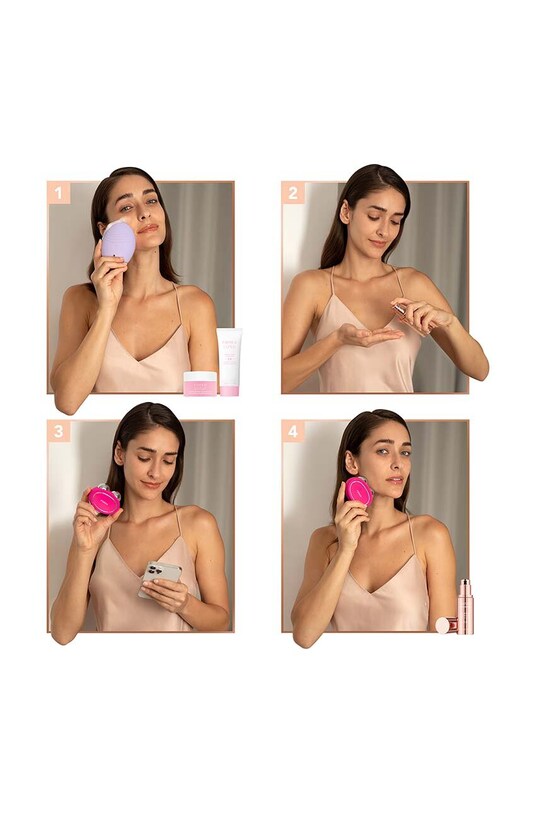 Home SPA Συσκευή μοντελοποίησης προσώπου FOREO BEAR™ 2 F1795 ροζ