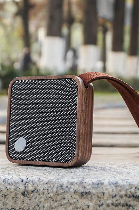 Ασύρματο ηχείο Gingko Design Mi Square Pocket Speaker G005WT καφέ