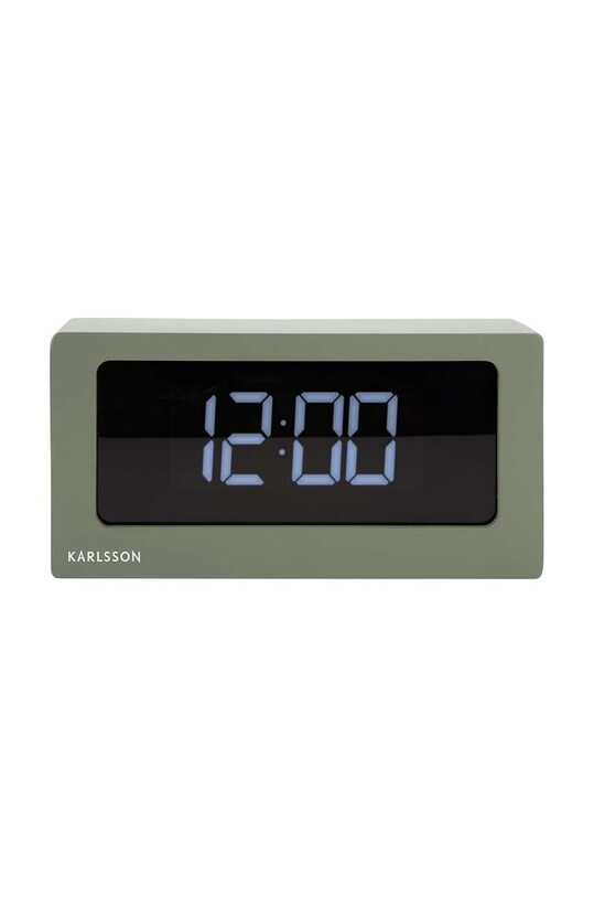 Ρολόι τοίχου Karlsson Boxed LED πράσινο KA5868GR